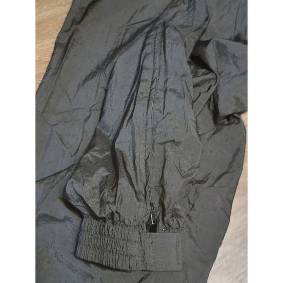 Nike Challenge Court Track Pants Black Windbreaker Lightweight‎ Size M Y2K - Picture 8 of 8